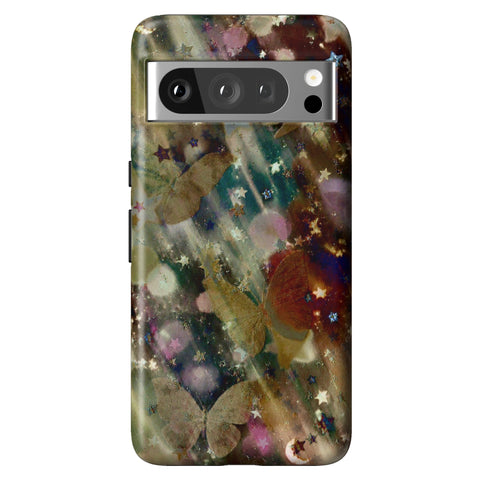Y2K Whimsigoth Abstract Art Tough Phone Case for Pixel 8 Pro