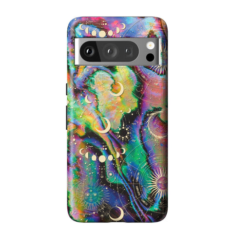 Celestial Zodiac Tough Phone Case for Pixel 8 Pro