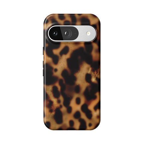 Grunge Tortoise Shell Print Tough Phone Case for Pixel 9