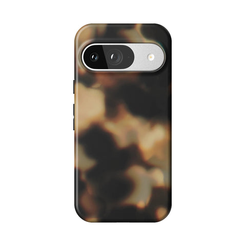 Layered Tortoise Shell Tough Phone Case for Pixel 9