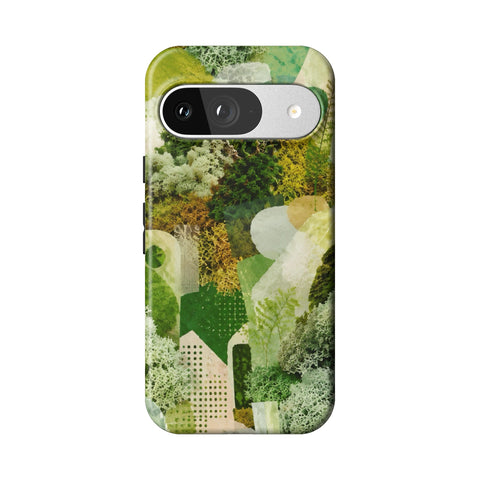 Moss Collage Tough Phone Case for Pixel 9
