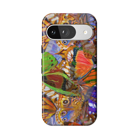 Trippy Butterfly Wings Tough Phone Case for Pixel 9