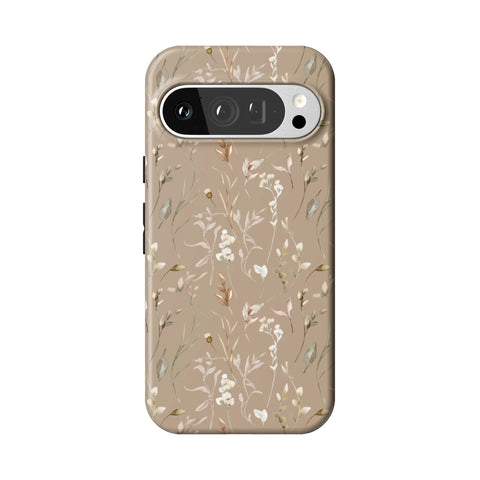 Boho Floral Tough Phone Case for Pixel 9 Pro