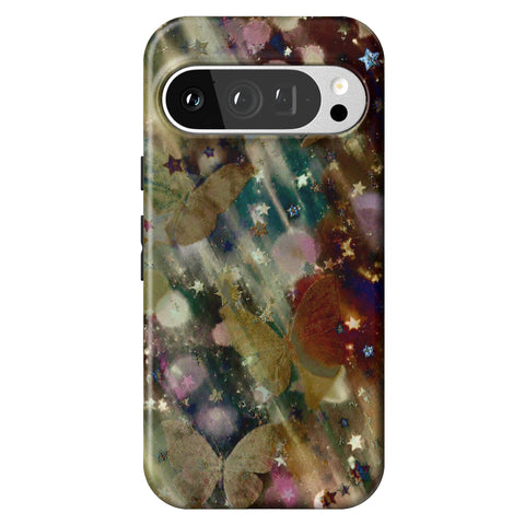Y2K Whimsigoth Abstract Art Tough Phone Case for Pixel 9 Pro