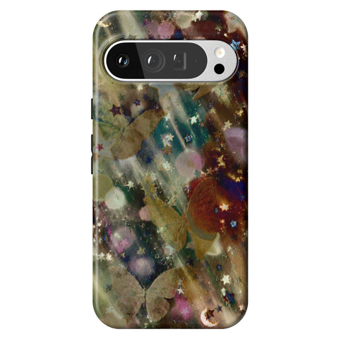 Y2K Whimsigoth Abstract Art Tough Phone Case for Pixel 9 Pro XL