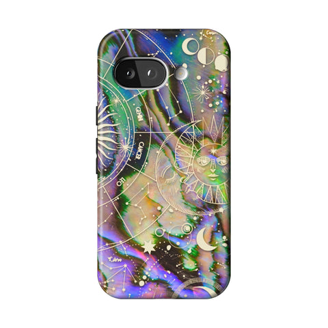 Abalone Zodiac Tough Phone Case for Pixel 9a