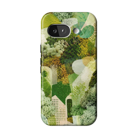 Moss Collage Tough Phone Case for Pixel 9a