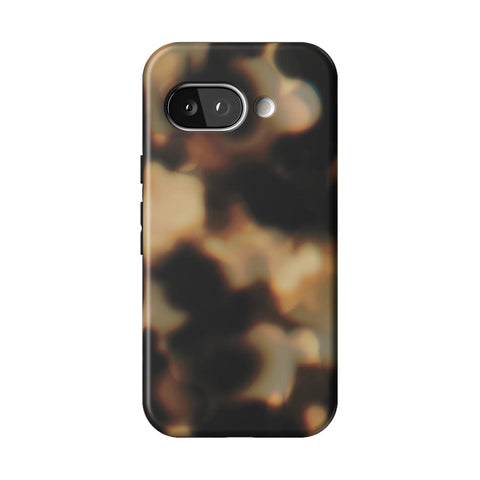 Layered Tortoise Shell Tough Phone Case for Pixel 9a