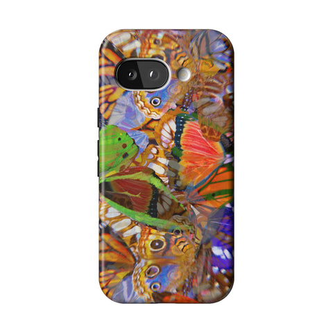 Trippy Butterfly Wings Tough Phone Case for Pixel 9a
