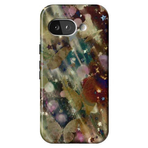 Y2K Whimsigoth Abstract Art Tough Phone Case for Pixel 9a