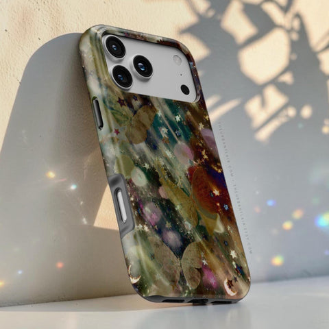 Y2K Whimsigoth Abstract Art Tough Phone Case - The Urban Flair (Feat)