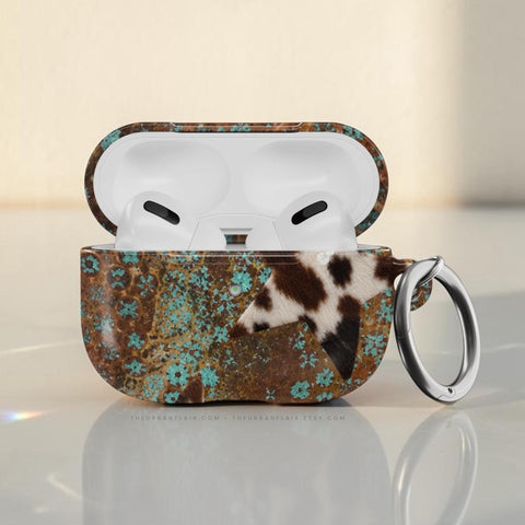 Boho Cowgirl AirPods Case - The Urban Flair (Feat)