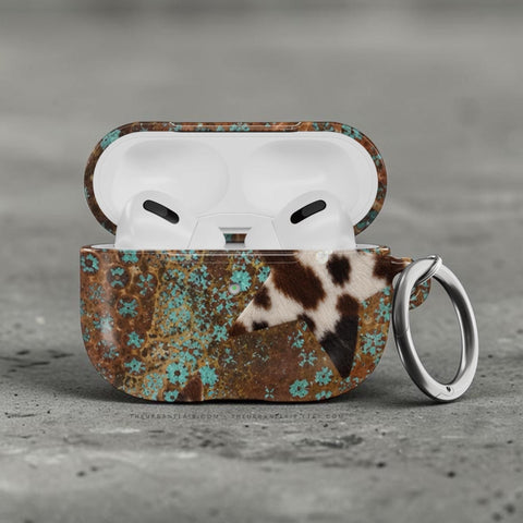 Boho Cowgirl AirPods Case - The Urban Flair (Feat)