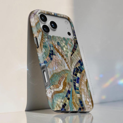 Sea Goddess Mosaic Print Tough Phone Case - The Urban Flair (Feat)