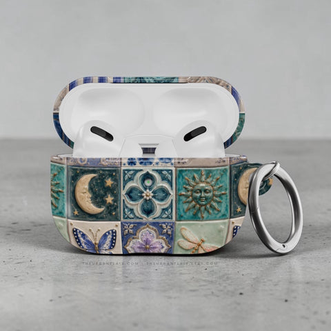 Fairy Whimsy Tiles AirPods Case - The Urban Flair (Feat)
