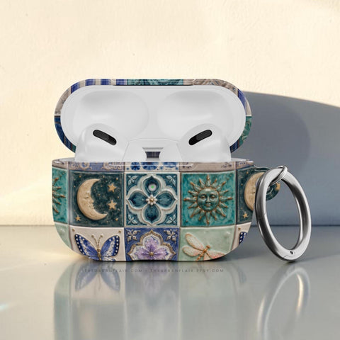 Fairy Whimsy Tiles AirPods Case - The Urban Flair (Feat)