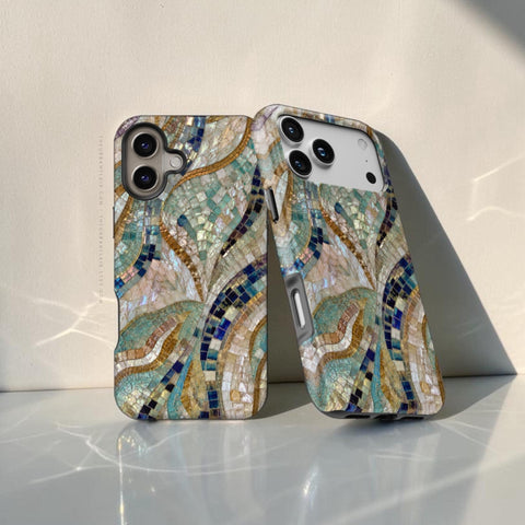 Sea Goddess Mosaic Print Tough Phone Case - The Urban Flair (Feat)