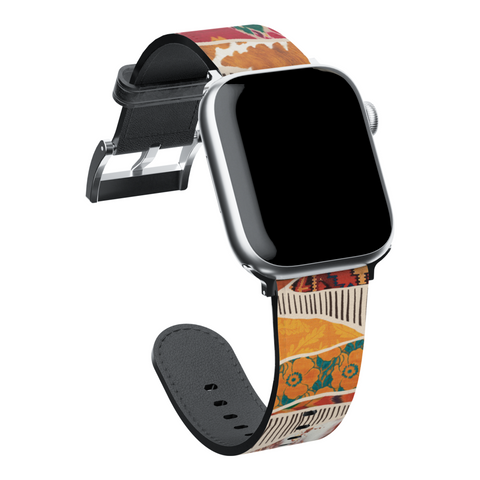 Western Boho Apple Watch Band for Apple Watch - The Urban Flair (Feat)