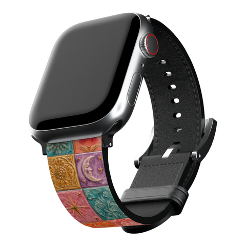 Nautical Whimsy Tiles Apple Watch Band for Apple Watch - The Urban Flair (Feat)