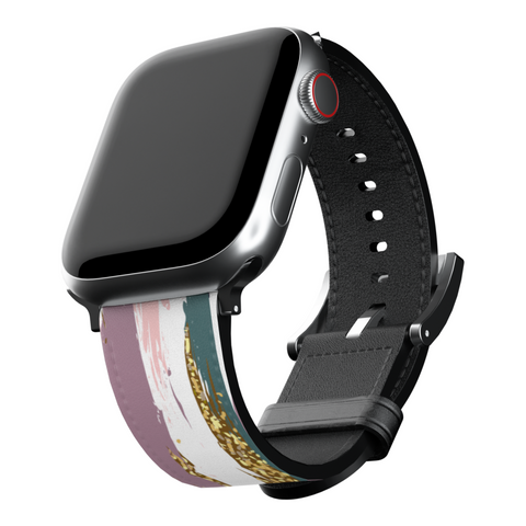 Modern Paint Strokes Apple Watch Band for Apple Watch - The Urban Flair (Feat)