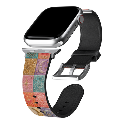 Nautical Whimsy Tiles Apple Watch Band for Apple Watch - The Urban Flair (Feat)