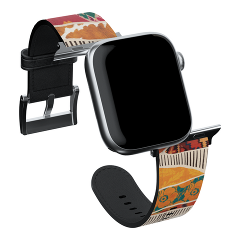 Western Boho Apple Watch Band for Apple Watch - The Urban Flair (Feat)