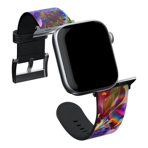 Cosmic Floral Apple Watch Band for Apple Watch - The Urban Flair (Feat)
