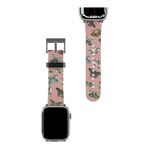 Luna Moths Apple Watch Band for Apple Watch - The Urban Flair (Feat)