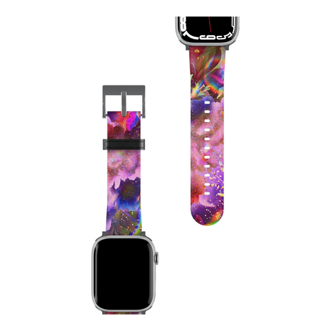 Cosmic Floral Apple Watch Band for Apple Watch - The Urban Flair (Feat)
