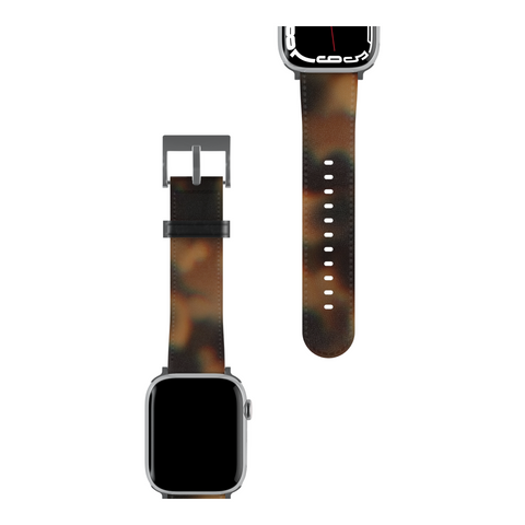 Tortoise Shell Apple Watch Band for Apple Watch - The Urban Flair (Feat)