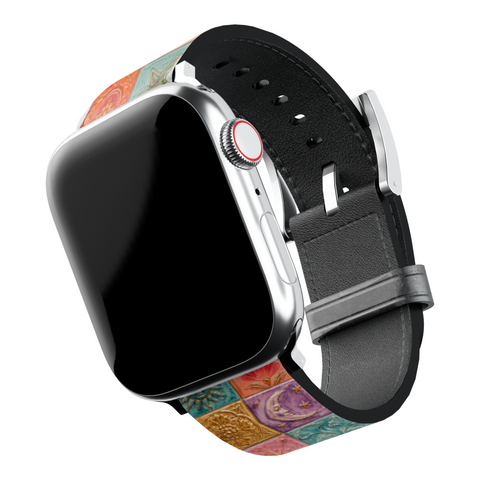 Nautical Whimsy Tiles Apple Watch Band for Apple Watch - The Urban Flair (Feat)