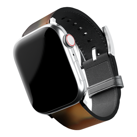 Tortoise Shell Apple Watch Band for Apple Watch - The Urban Flair (Feat)