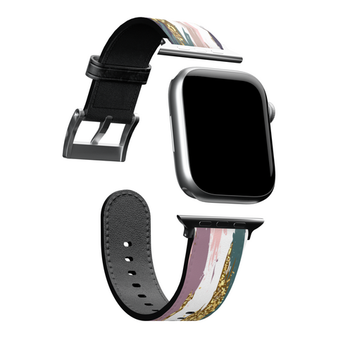 Modern Paint Strokes Apple Watch Band for Apple Watch - The Urban Flair (Feat)