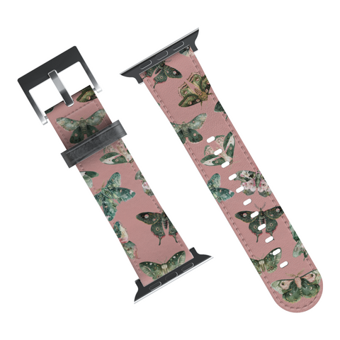 Luna Moths Apple Watch Band for Apple Watch - The Urban Flair (Feat)