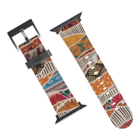 Western Boho Apple Watch Band for Apple Watch - The Urban Flair (Feat)