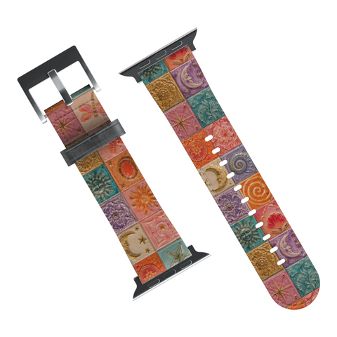 Nautical Whimsy Tiles Apple Watch Band for Apple Watch - The Urban Flair (Feat)
