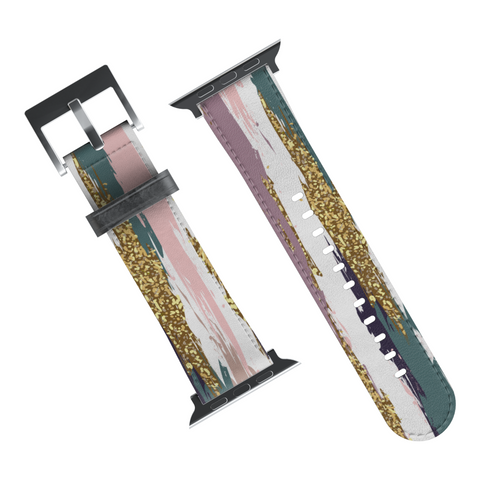 Modern Paint Strokes Apple Watch Band for Apple Watch - The Urban Flair (Feat)