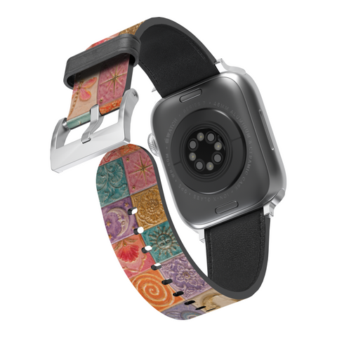Nautical Whimsy Tiles Apple Watch Band for Apple Watch - The Urban Flair (Feat)