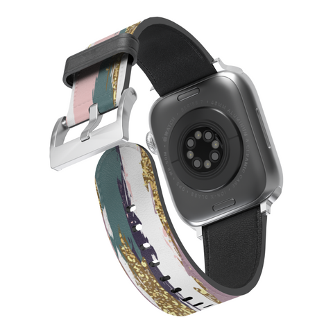 Modern Paint Strokes Apple Watch Band for Apple Watch - The Urban Flair (Feat)