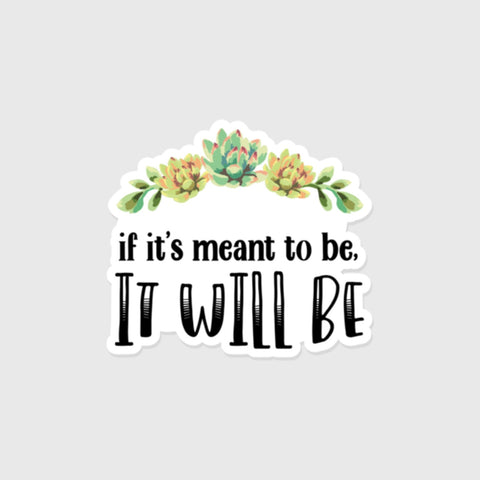 Quotes/Phrases Vinyl Waterproof Stickers (Pick A Single Sticker Design)