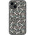 iPhone 13 Mini 3D Glitch Grunge Skeleton Clear Phone Case - The Urban Flair