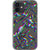 iPhone 12 3D Glitch Marble Effect Clear Phone Case - The Urban Flair