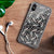 3D Glitch Grunge Skeleton Clear Phone Case iPhone 12 Pro Max by The Urban Flair (Feat)