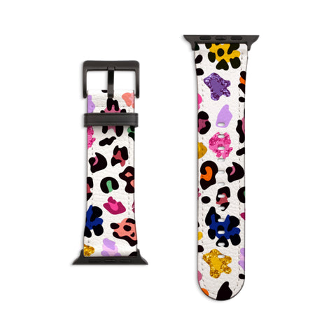 Colorful Animal Print Apple Watch Band