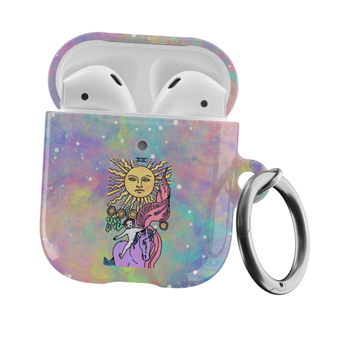 Trippy Tarot Card Airpods Cases