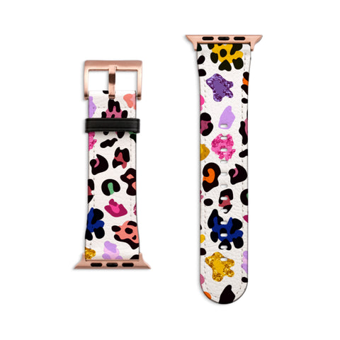 Colorful Animal Print Apple Watch Band