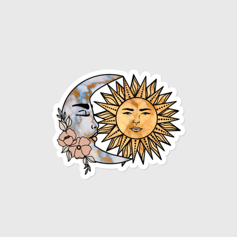 Line Art Illustration Vinyl Waterproof Stickers (Pick A Single Sticker Design)