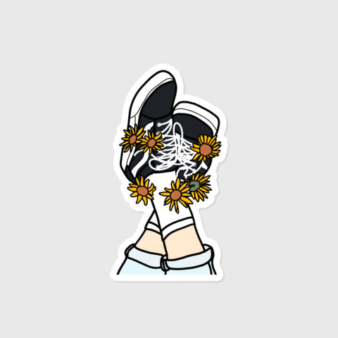 Line Art Illustration Vinyl Waterproof Stickers (Pick A Single Sticker Design)