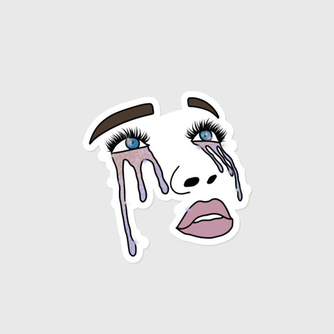 Line Art Illustration Vinyl Waterproof Stickers (Pick A Single Sticker Design)