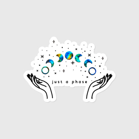 Quotes/Phrases Vinyl Waterproof Stickers (Pick A Single Sticker Design)